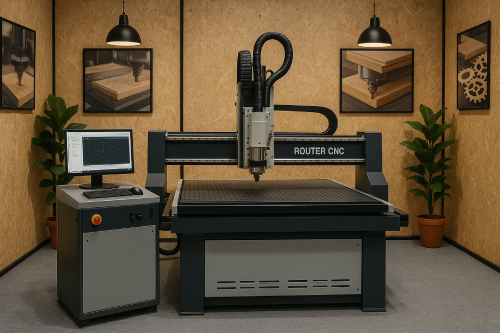 Como decorar um stand de Router CNC?